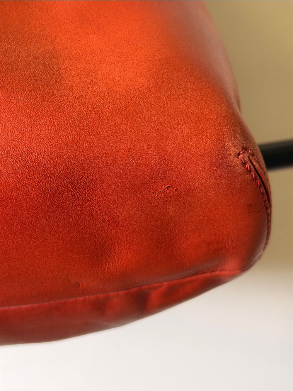 Coach Soho Flap Pleated Leather Shoulder Bag in Paprika - Picture 14 of 16